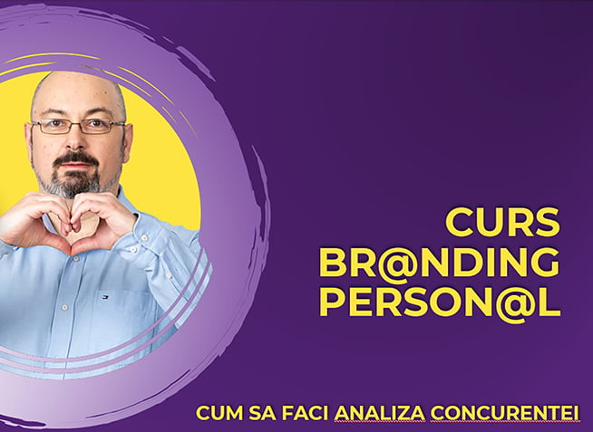 Lansare Curs Branding Personal Cum sa faci Analiza Concurentei