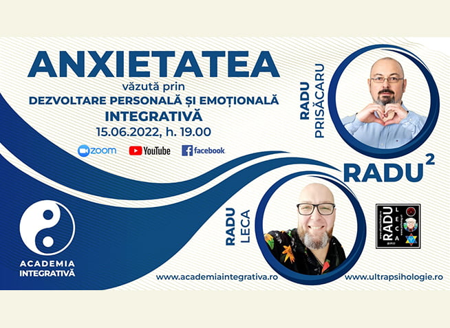 Live despre Solutii Integrative pentru Anxietate (video)