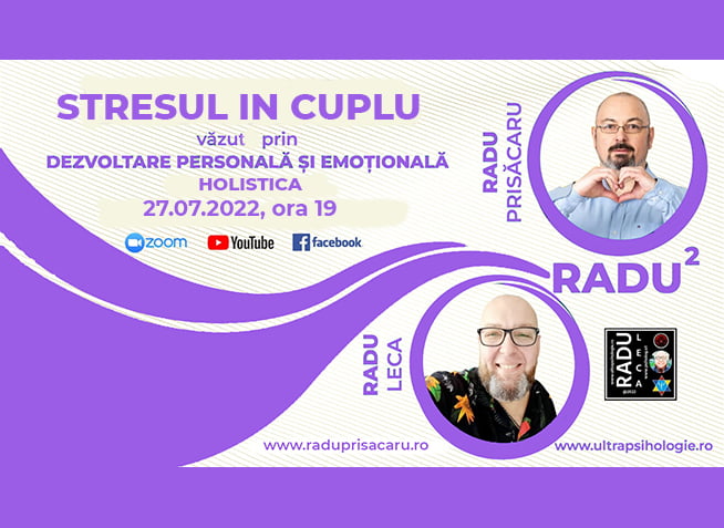 Live despre Solutii Holistice pentru STRESUL IN FAMILIE (video) - Live Miercuri 27.07.2022, ora 19.00