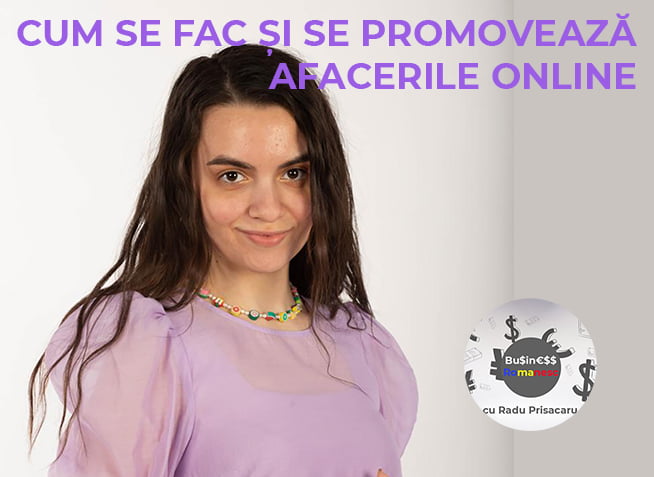 Business Romanesc cu Malina Brinza - Cum se Fac si se Promoveaza Afacerile Online (video)