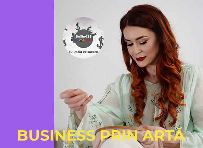 Business Romanesc cu Anda Suman - Business prin Arta (video)